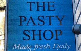Sarah's Pasty Shop - sign