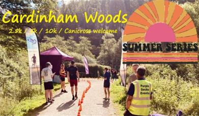 Poster of Cardinham Woods Canicross runs