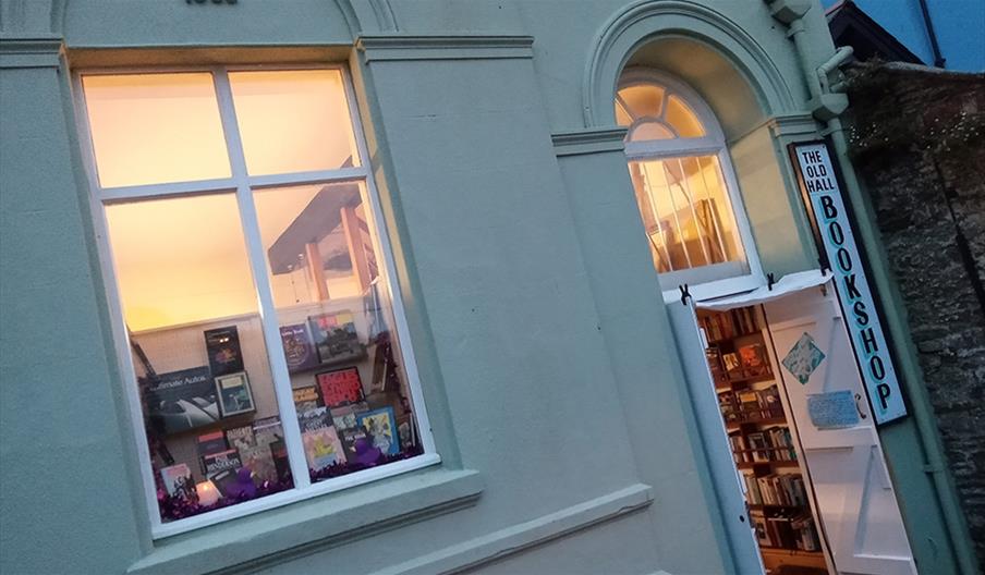 The Old Hall Bookshop - shopfront