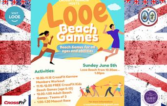 CrossFit Kernow present Looe Beach Games