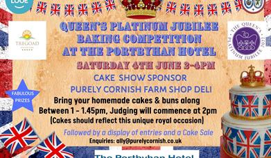 Looe Queen’s Platinum Jubilee Baking Competition