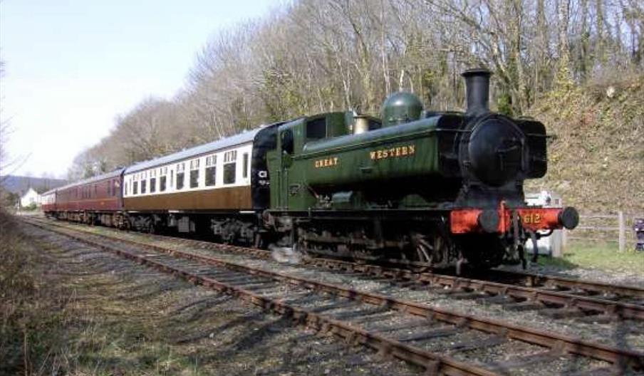 Bodmin and Wenford Railway Steam Train