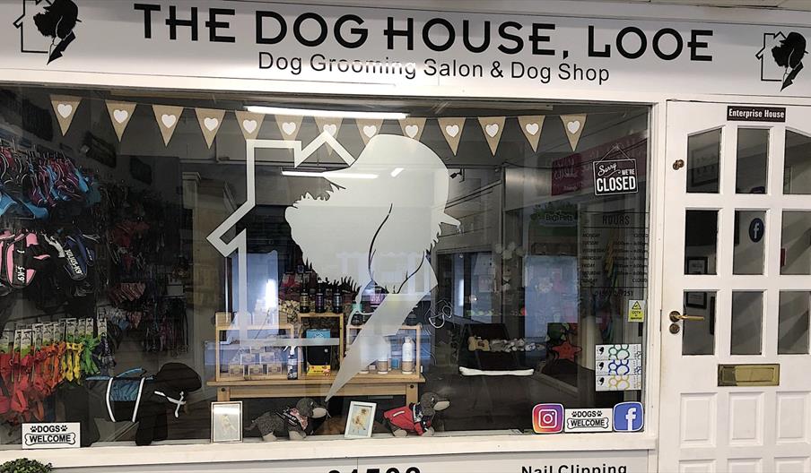 The Dog House shop in Looe
