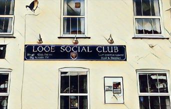 Looe Social Club - artwork of exterior