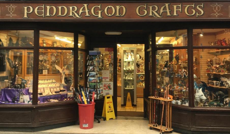 Pendragon Crafts shopfront