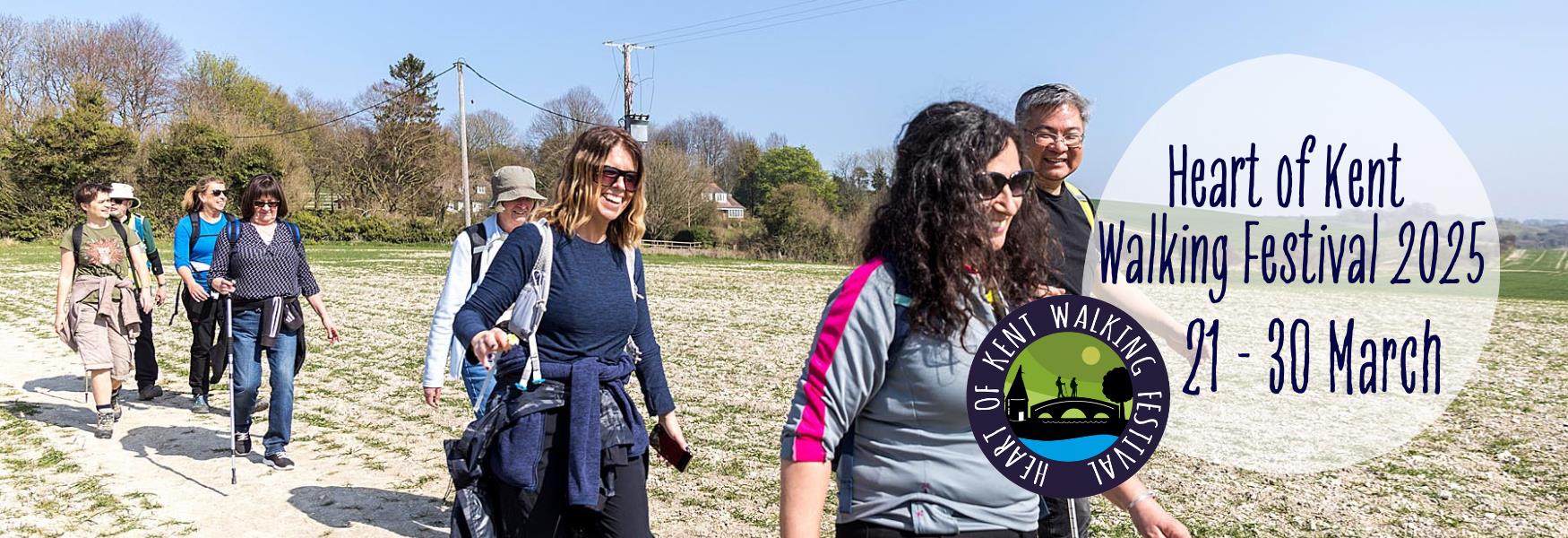 A group of Walkers smiling and laughing