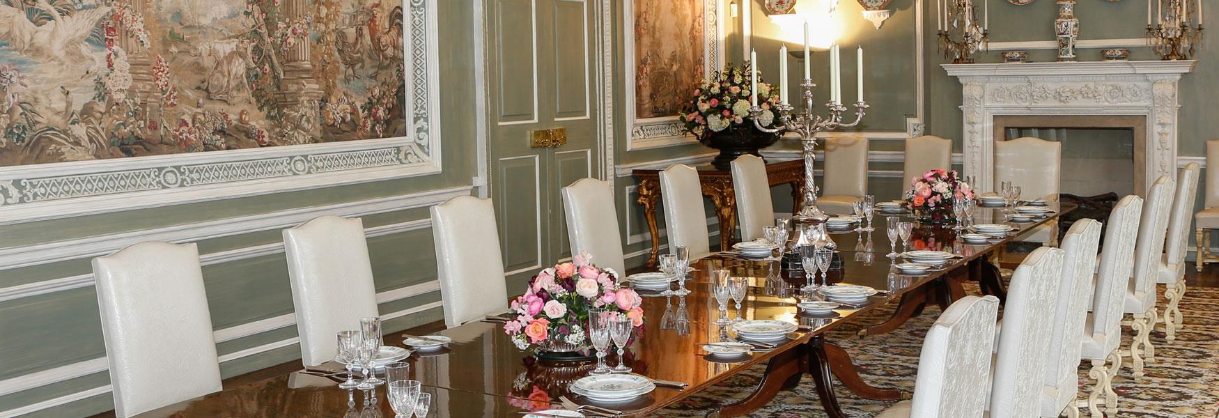 Leeds Castle Dining Room