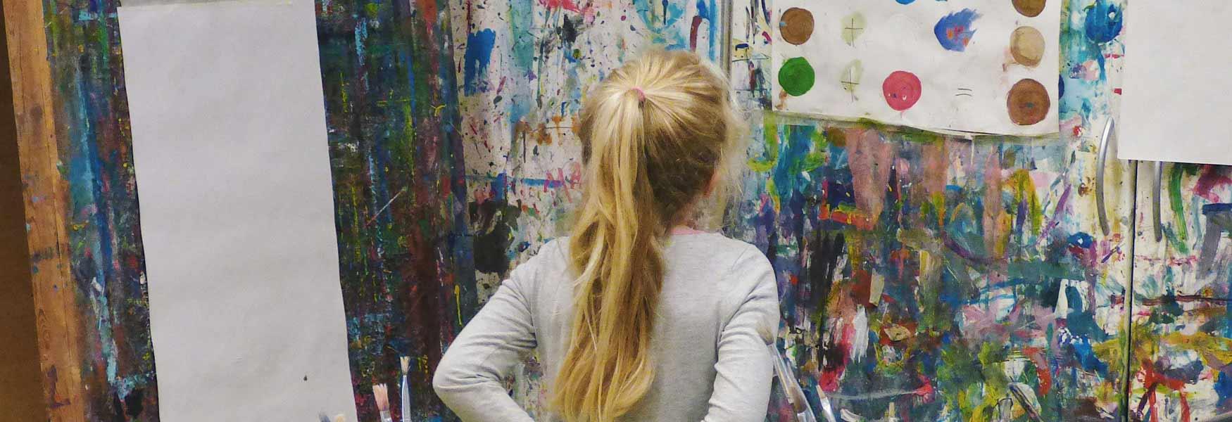 Messy Art room