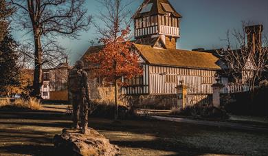 Rear view of Maidstone Museum