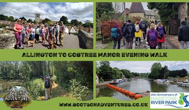 Allington to Cobtree Manor Evening Walk 
