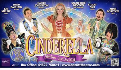 Cast of Cinderella at the Hazlitt Theatre