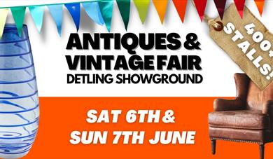 Antiques fair poster 
