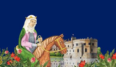 Eleanor of Castile Illustration - Leeds Castle Exhibition