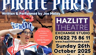 Dame Dolly Spooktacular Pirate Party poster