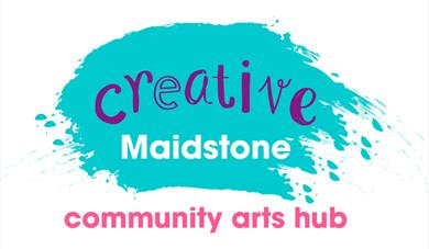 The Creative Maidstone logo in blue and purple