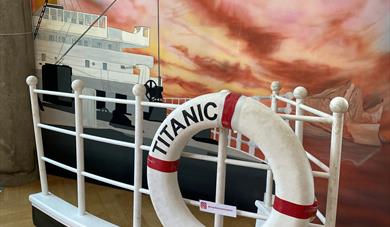 Titanic display Maidstone Museum