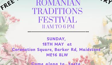 Romanian Traditions Festival poster  