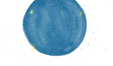 Draw Your Future at Creative Maidstone picture of a creature sat on top of the world