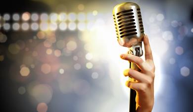 vintage microphone