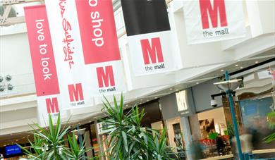 Interior of The Mall Shopping Centre