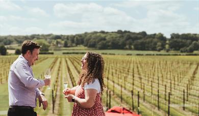 Friends on Balfour Winery Balcony