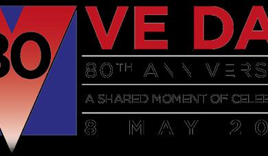 VE Day 80th Anniversary Logo