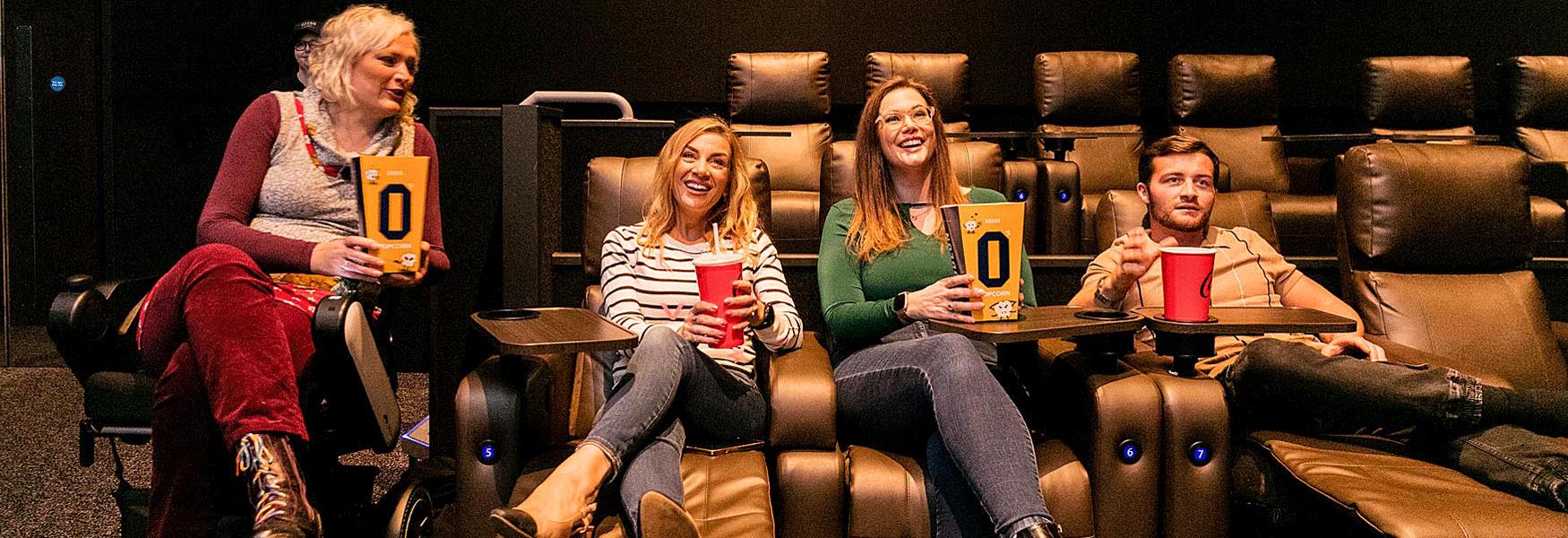 Everyone get a great seat at the Odeon Luxe, Maidstone, Kent