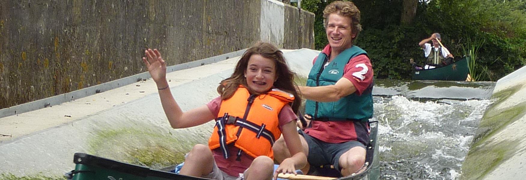 In the Canoe Pass on the River Medway