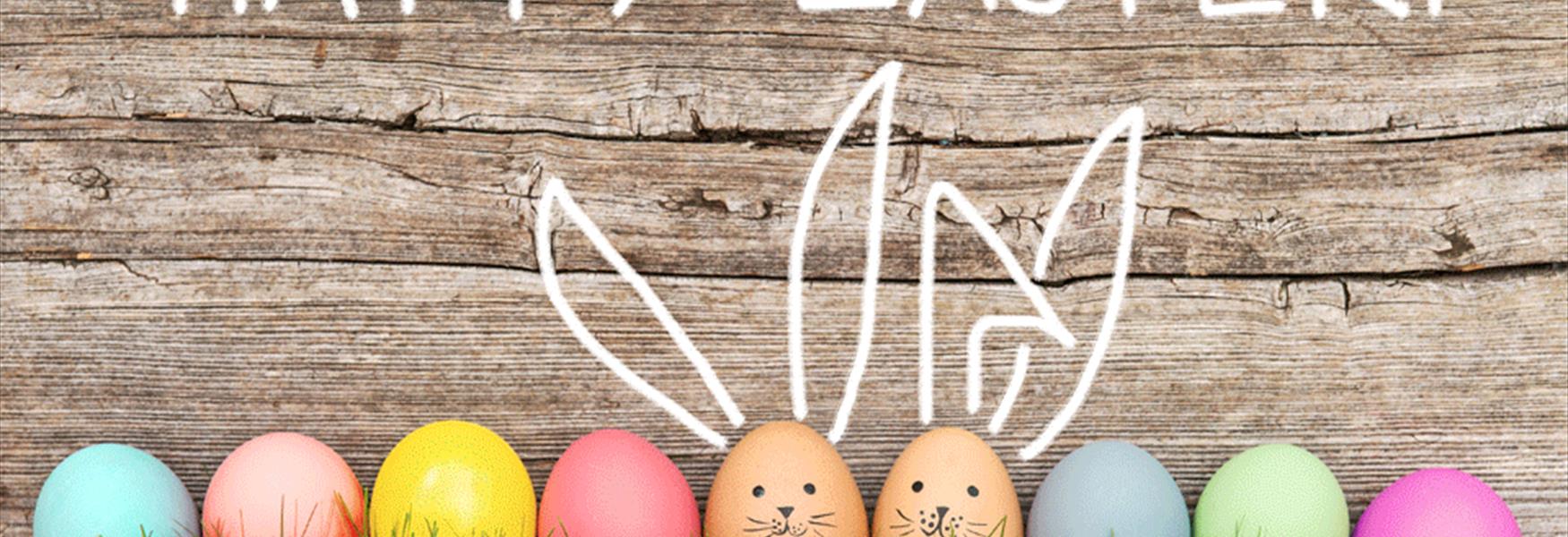 Easter egg hunts, Easter bunny's, competitions, trails and more in and around Maidstone in Kent.  Check out near me.