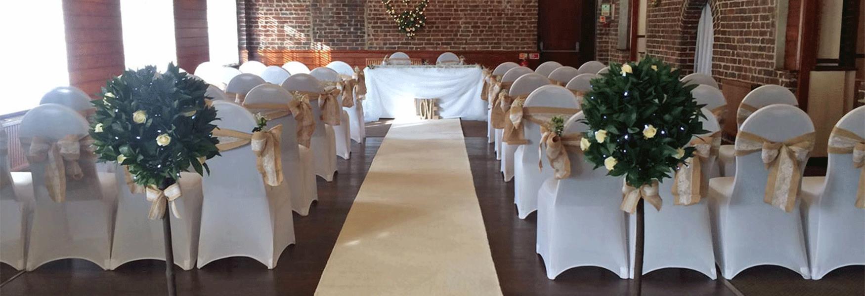 The Hop Farm - Wedding Setup