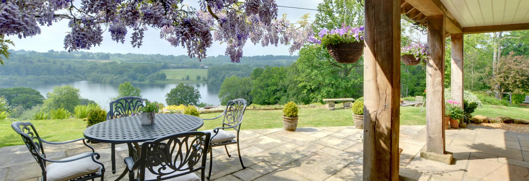 Stunning View from a Kent Holiday Cottage