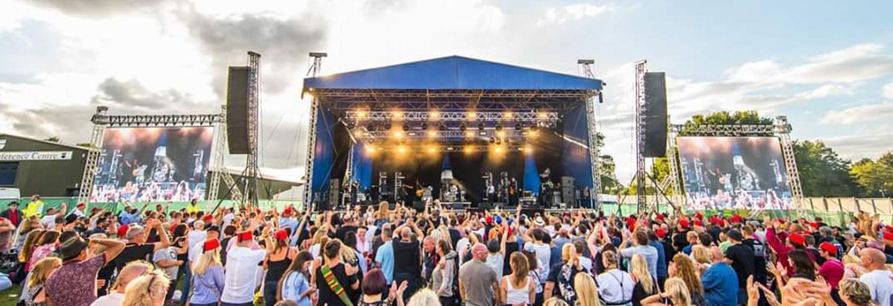 Huge outdoor space at Kent Event Centre