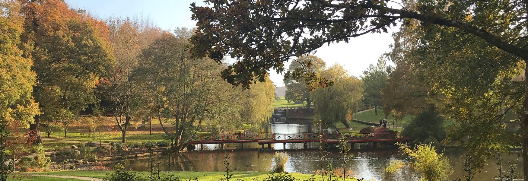 Leeds Castle's beautiful gardens