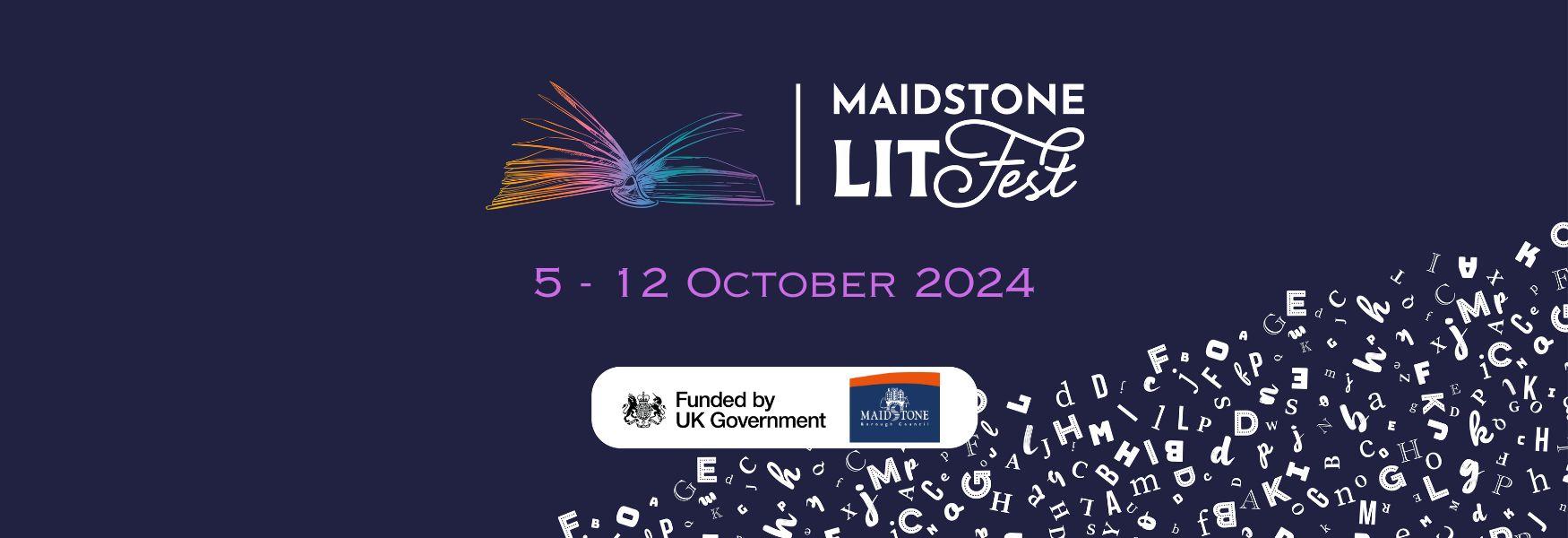 Maidstone LitFest 2024 logo