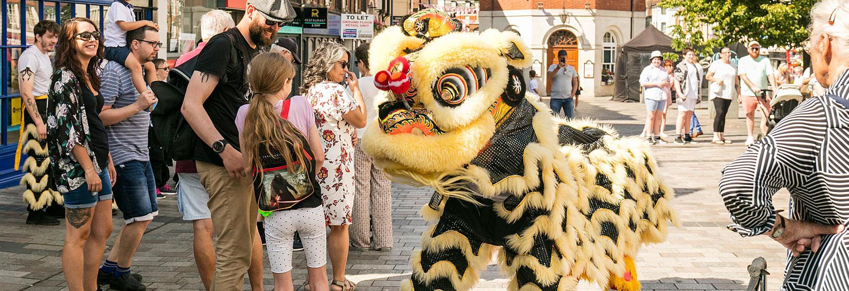 Come along to Luna New Year and visit the dancing Lions