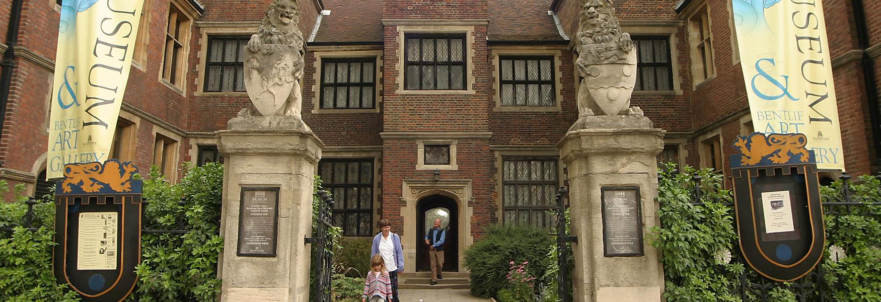 Chillington House front view, of this original Elizabethan Manor House