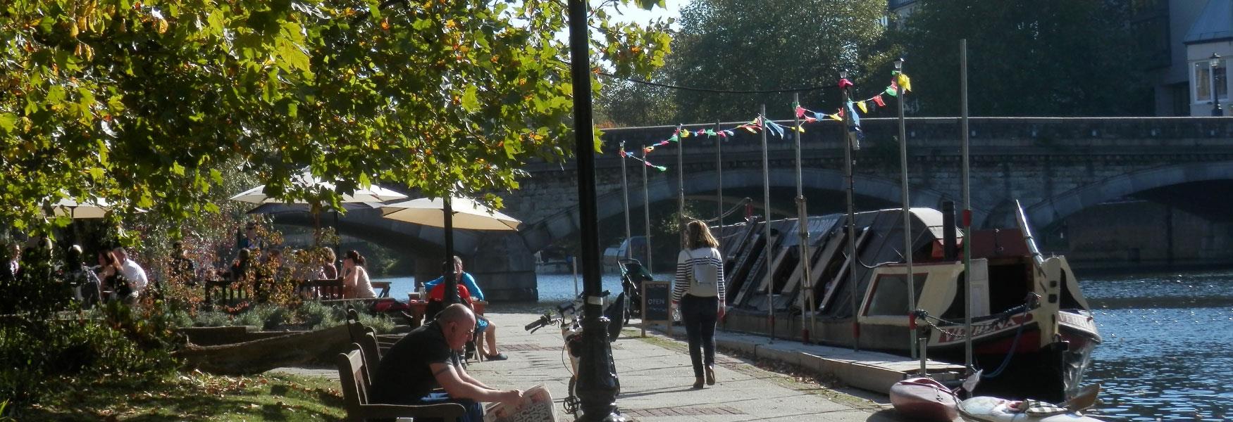Maidstone River Park runs from Allington Lock to East Farleigh providing great waterside walking and cycling.  There is some great wildlife to see on your way, so keep your eyes open for seals, kingfishers, cormorants, newts and a host of fantastic things.