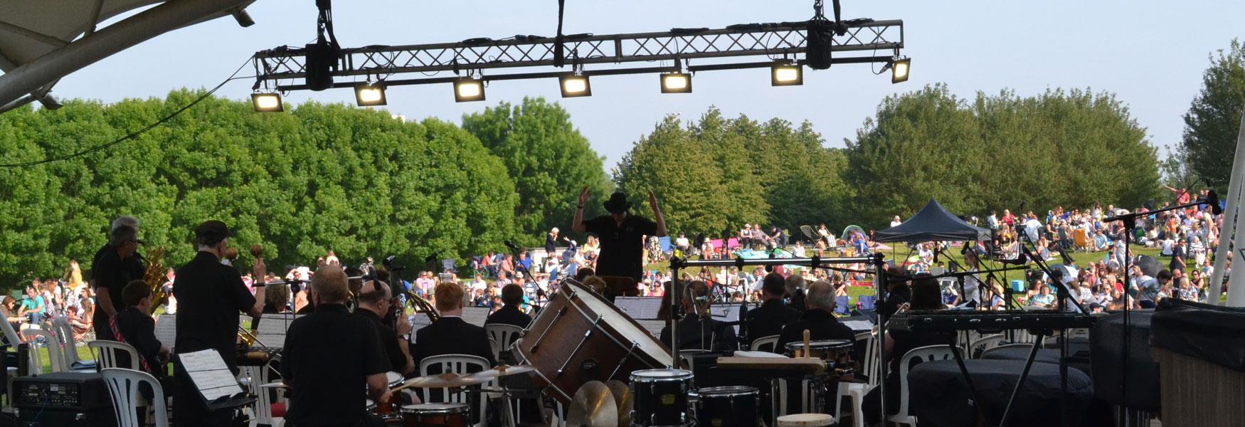 Come and enjoy some wonderful entertainment in Whatman Park at the River Stage. Bring your picnic blanket and chairs.  Catering available.