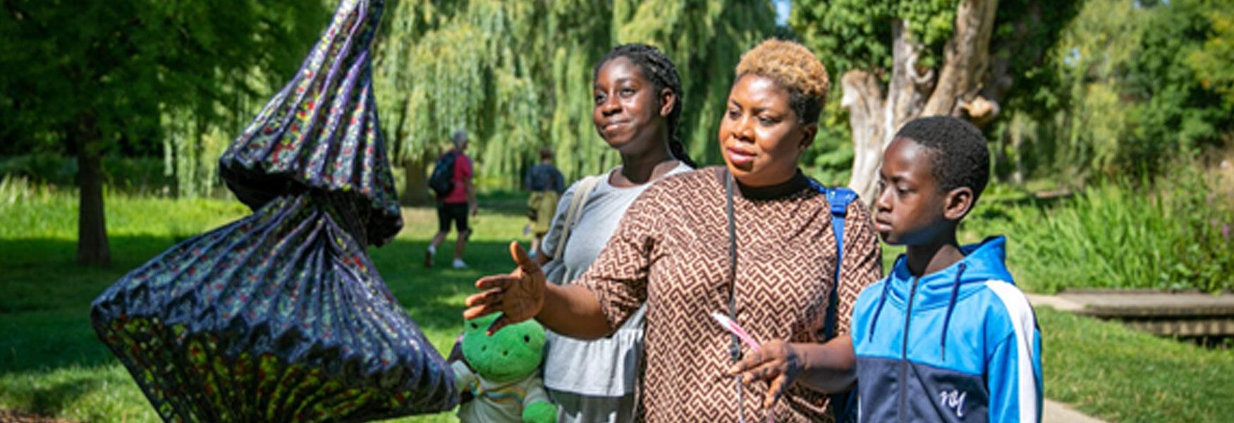 An interesting and beautiful trail with the fabulous setting of Leeds Castle.
