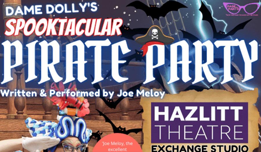Dame Dolly Spooktacular Pirate Party poster