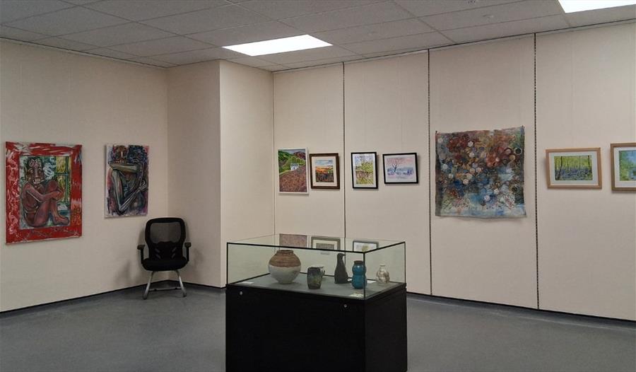 An exhibition of paintings in Creative Maidstone