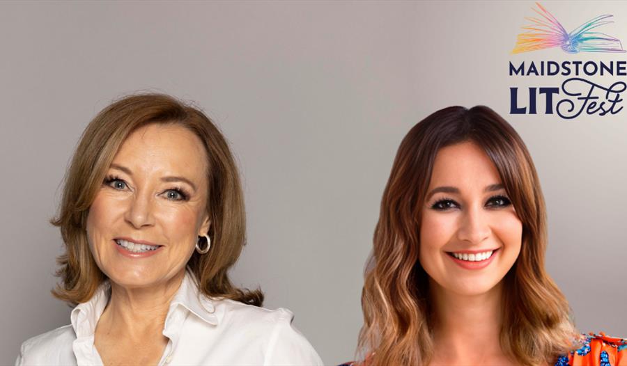 Photo of Dr Sian Williams and Ellie Chisell
