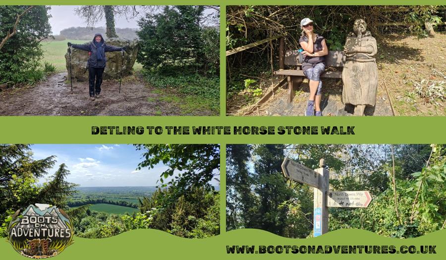 Detling to White Horse Stone Guided Walk with Boots On Adventures