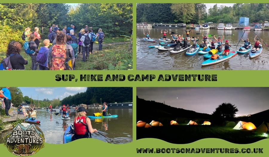 SUP, Hike and Camp Adventure