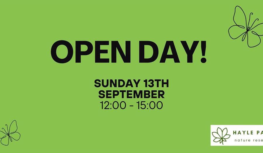 Hayle Park Nature Reserve Open Day