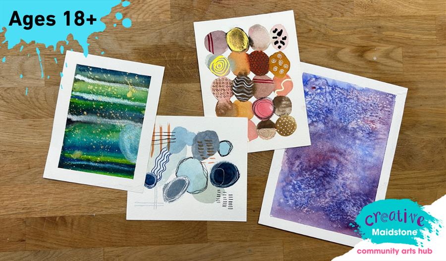 Colour Theory And Abstract Watercolour Class | Creative M