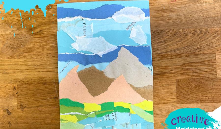 Collage Landscapes Workshop | Creative Maidstone