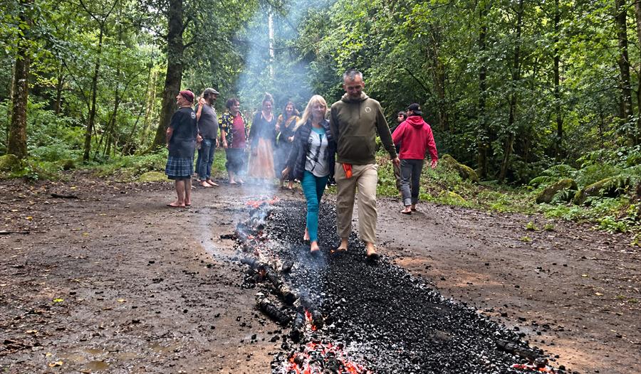 fire walking