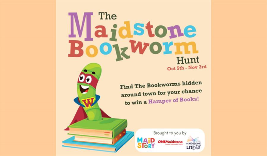 Maidstone Bookworm Hunt poster