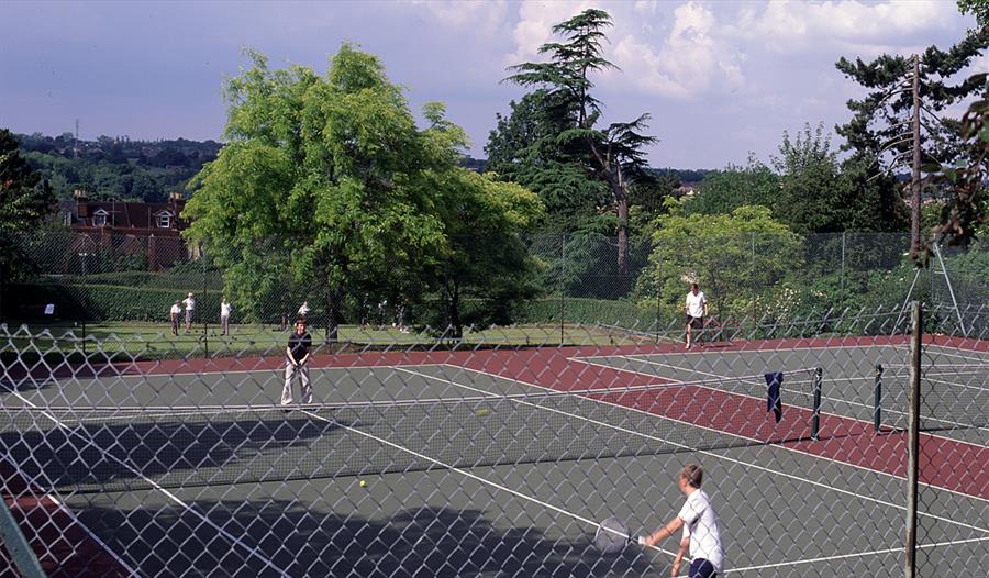Clare Park tennis courts